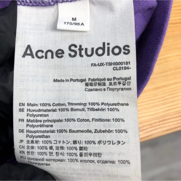 Acne Studios Purple Top - Picture 4 of 6
